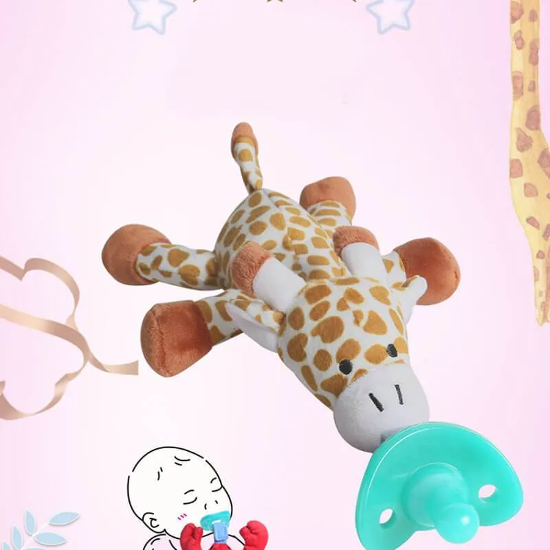 Stuffed Animal Pacifier for Breastfed Babies