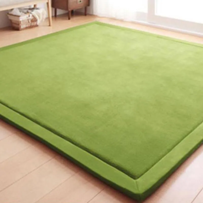 baby care play mat light green