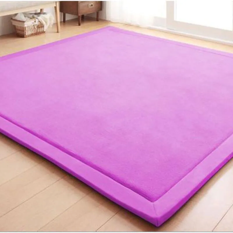 baby tummy time mat purple
