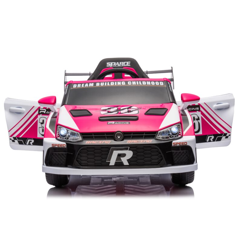 Pink Kids Ride On Car Operated Cars With Remote Control - Image 3