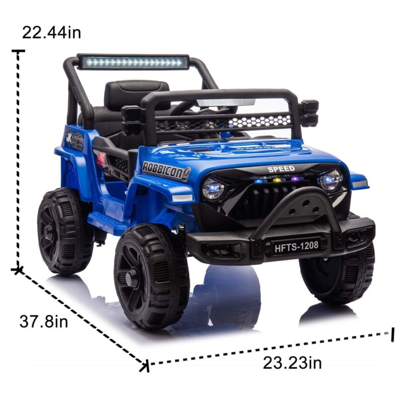 Ride on Jeep For Kid Remote Control Electric Car - Image 2
