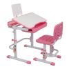 Adjustable Kids Desk and Chair Set Learning Table