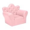 Princess Kid Sofa with PVC Leather Mini Couch for Kids