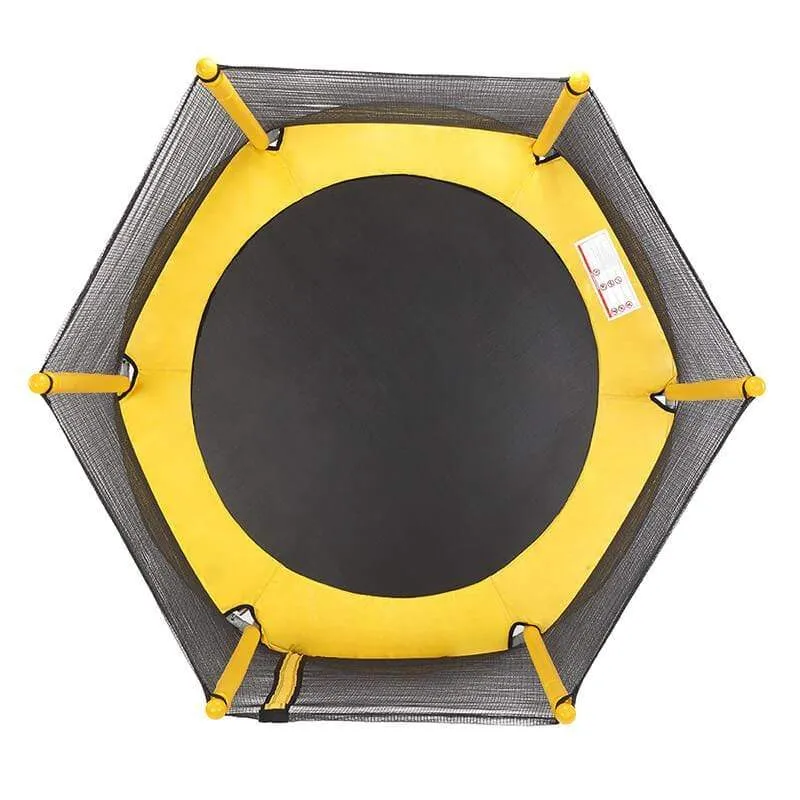 Small Trampoline for Kids Indoor/Outdoor Trampoline with Enclosure