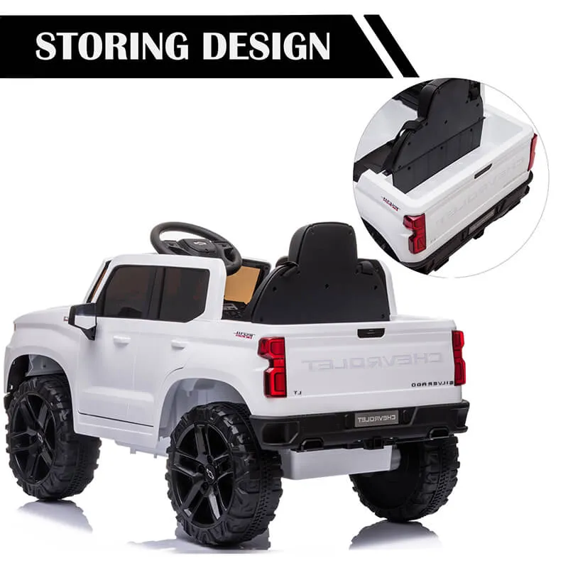 Chevy Silverado Kids Ride On Truck with Parental Remote Control - Image 11