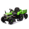 24V Kids Remote Control Ride On Tractor with Trailer Loader