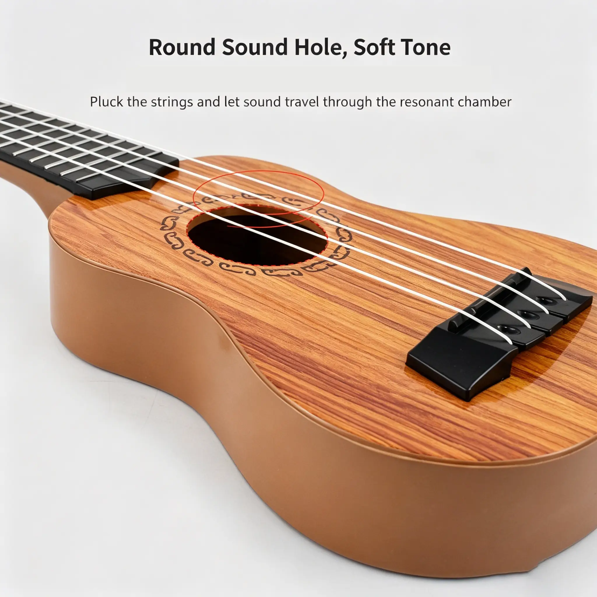 Classical Kid Ukulele Guitar Musical Instrument - Image 4