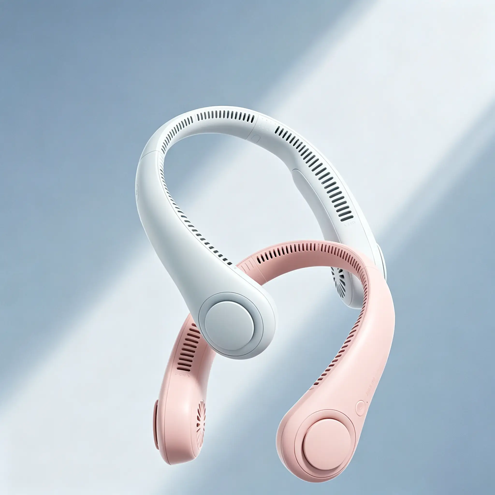 Portable Neck Fan For Mom Around The Neck Leafless