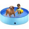 Foldable Dog Swimming Pool Kids Hard Plastic Pool
