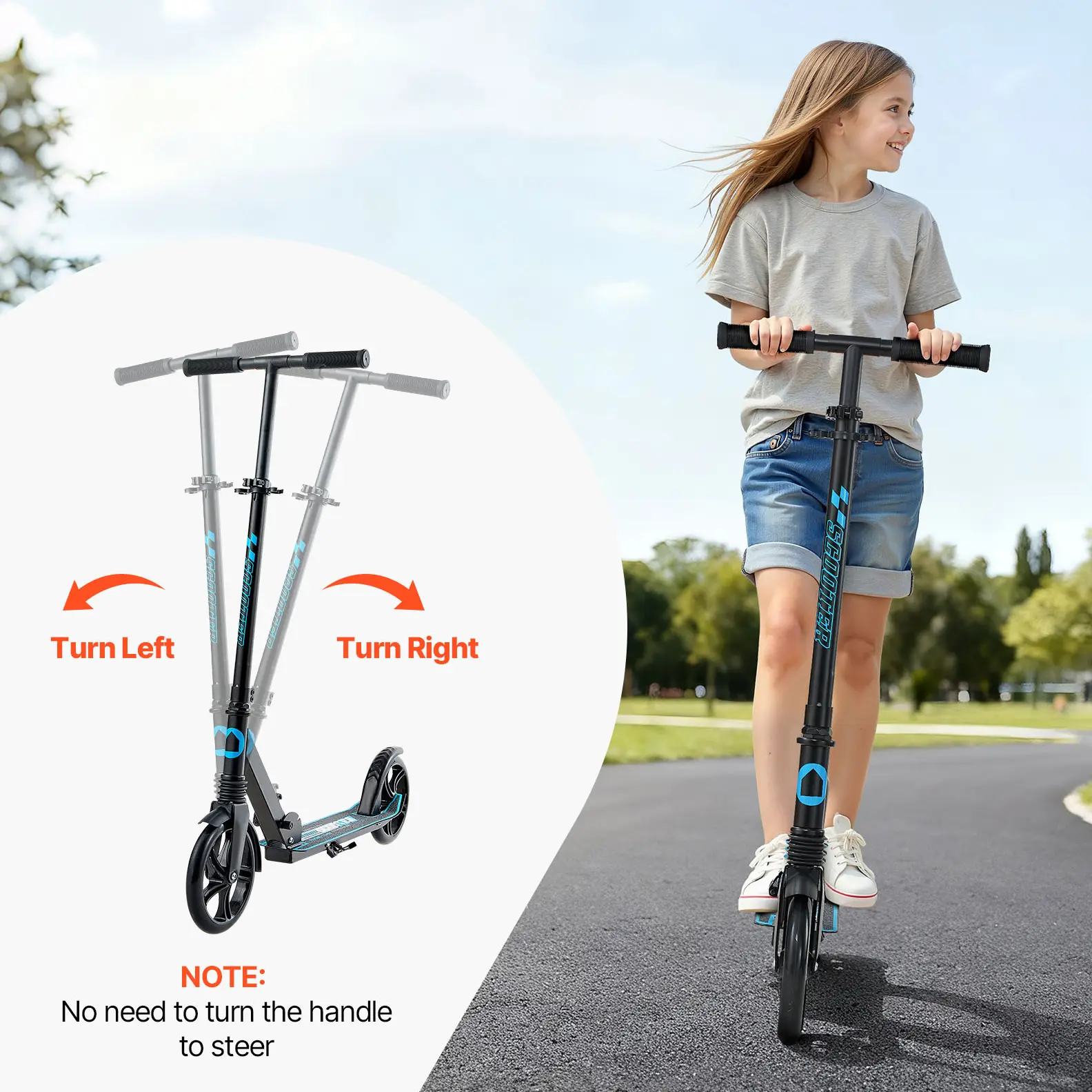 2 Wheel Kids Pro Scooters For 6+ Year Old - Image 5