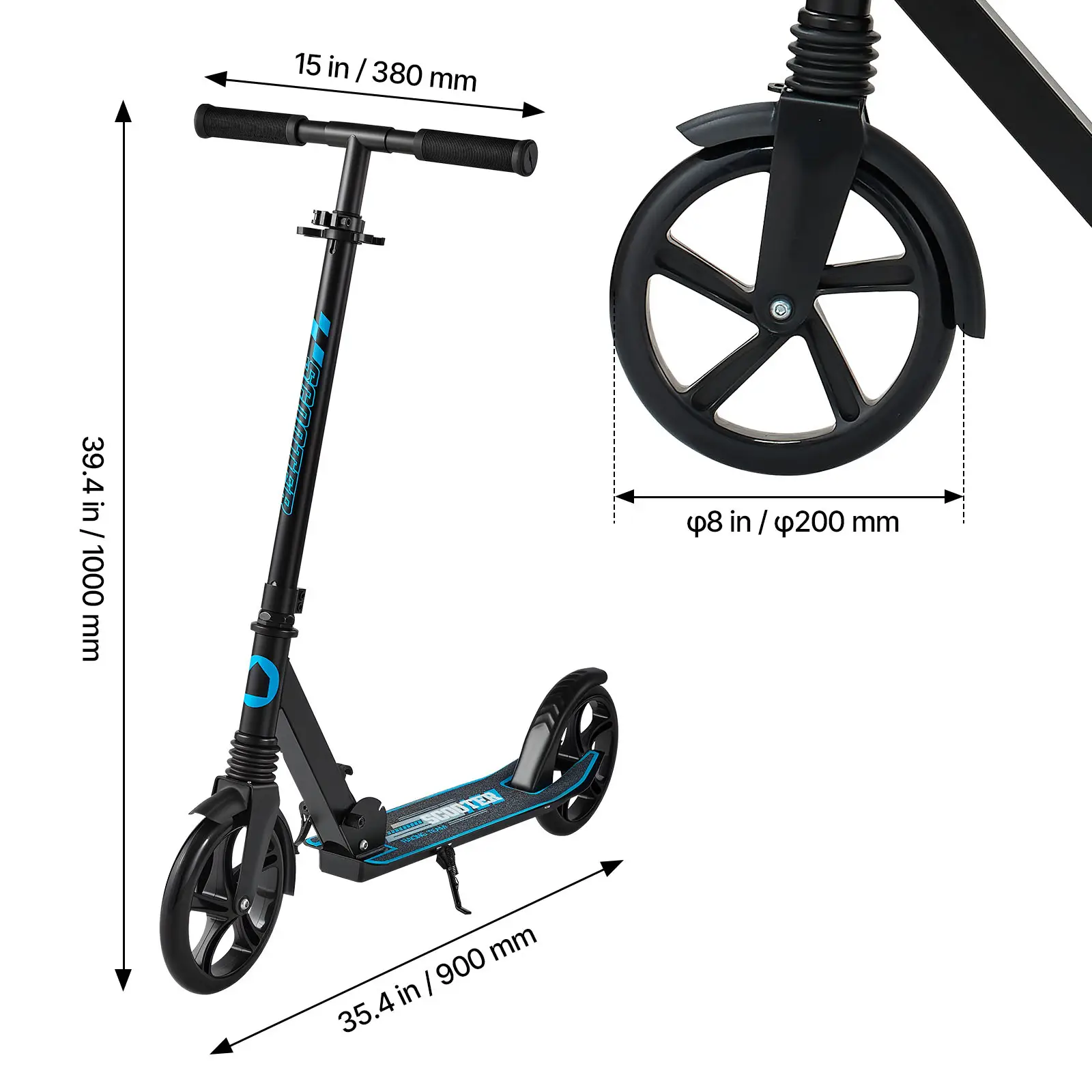 2 Wheel Kids Pro Scooters For 6+ Year Old - Image 6