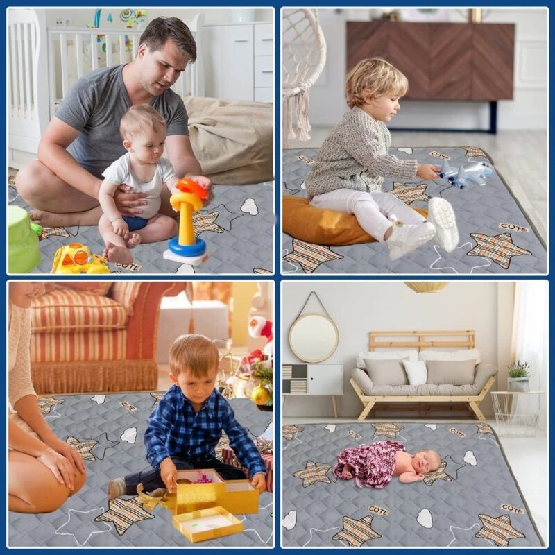 Tummy Time Mat Padded Play Mat - Image 2