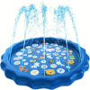 Water Splash Pad 3 In 1 Splash Pad Sprinkler Wading Pool