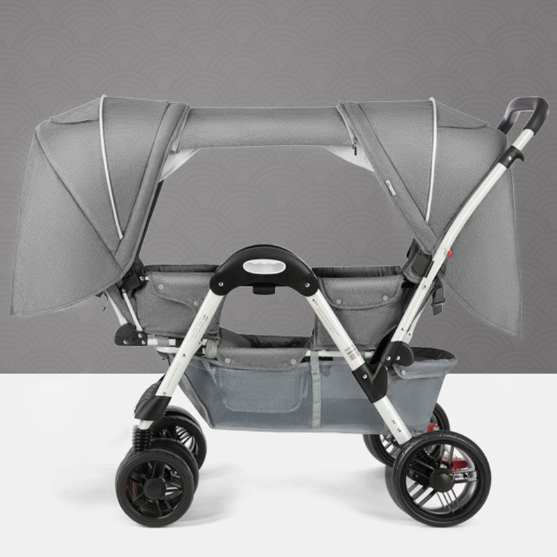 Twin Pram Double Stroller Face To Face