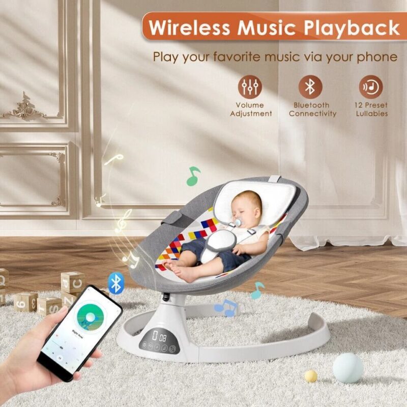 3 In 1 Automatic Baby Swing Rocker Baby Bouncer - Image 3