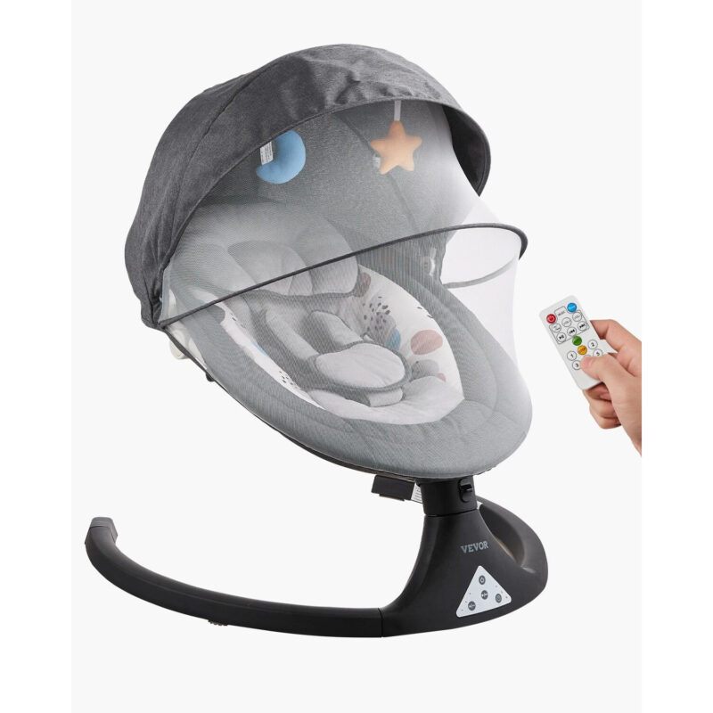 5 Speed Newborn Electric Swing with Tray