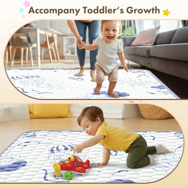 Foam Foldable Play Mat Baby Crawling Mat - Image 8