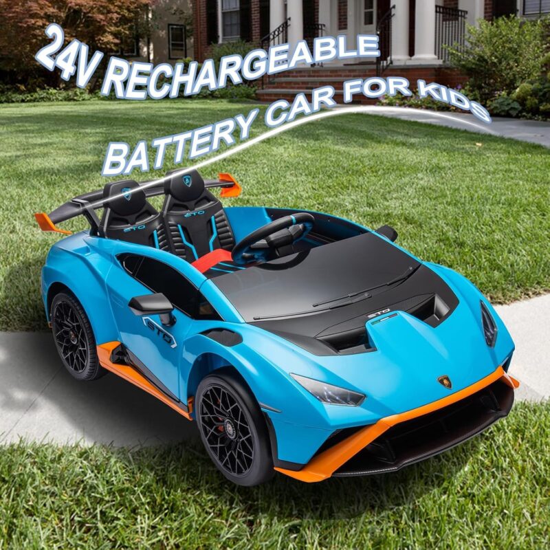 24V Lamborghini Ride On Car With Remote Control - Image 6