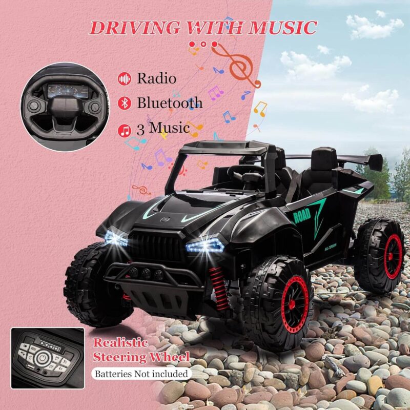 24V Ride On Toys Car 2 Seater Kids Electric Car With Remote Control - Image 5