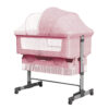Adjustable Portable Baby Bassinet with Crib Mosquito Net