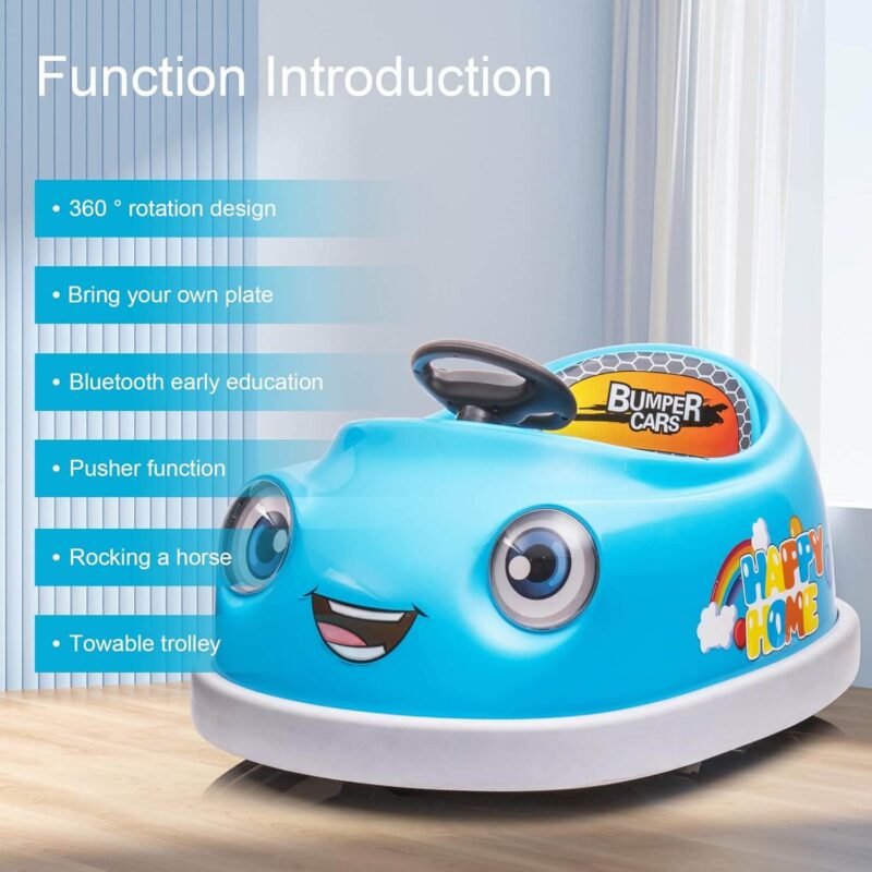 Electric Bumper Car Remote Control Cars with Rocking Horse Function - Image 4