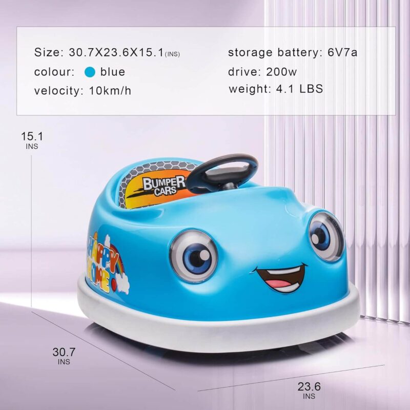 Electric Bumper Car Remote Control Cars with Rocking Horse Function - Image 5