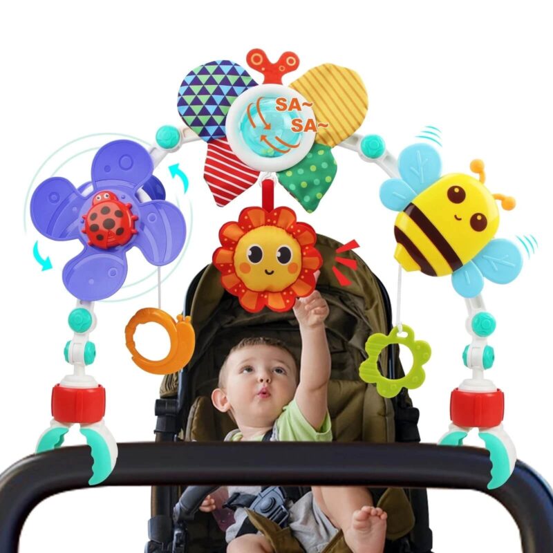 Crib Hanging Toys For Baby Stroller and Baby Bassinet - Image 2