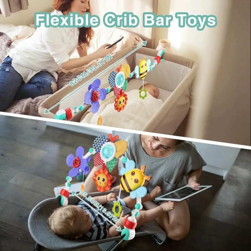 Crib Hanging Toys For Baby Stroller and Baby Bassinet - Image 5
