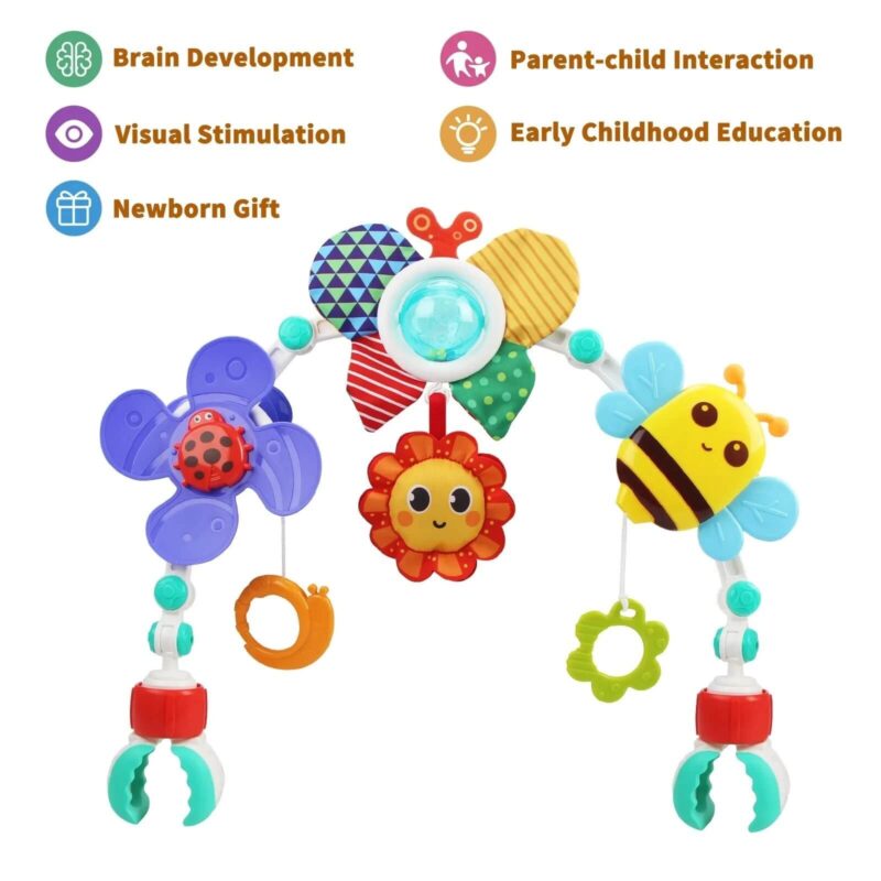 Crib Hanging Toys For Baby Stroller and Baby Bassinet - Image 6