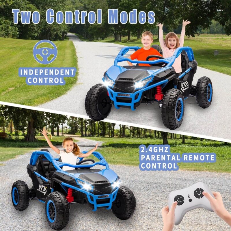 24V Ride on UTV with Remote Control - Image 4