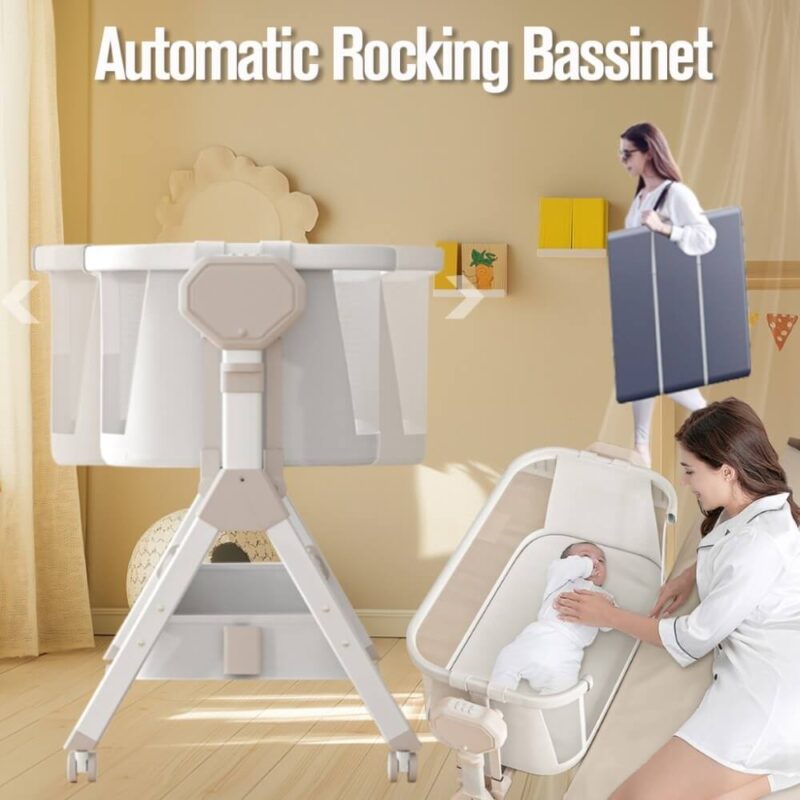 Electric Multi-function Bedside Crib for Infant
