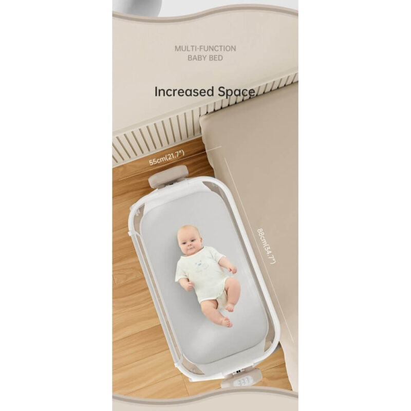 Electric Multi-function Bedside Crib for Infant - Image 6