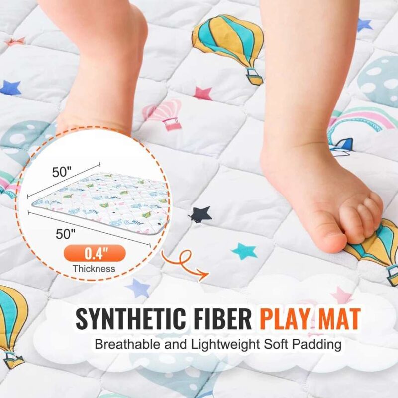 50"x50" Play Mats for Babies Soft Thickened Mat - Image 2