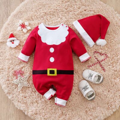 Baby Christmas Outfit with Organic Cotton
