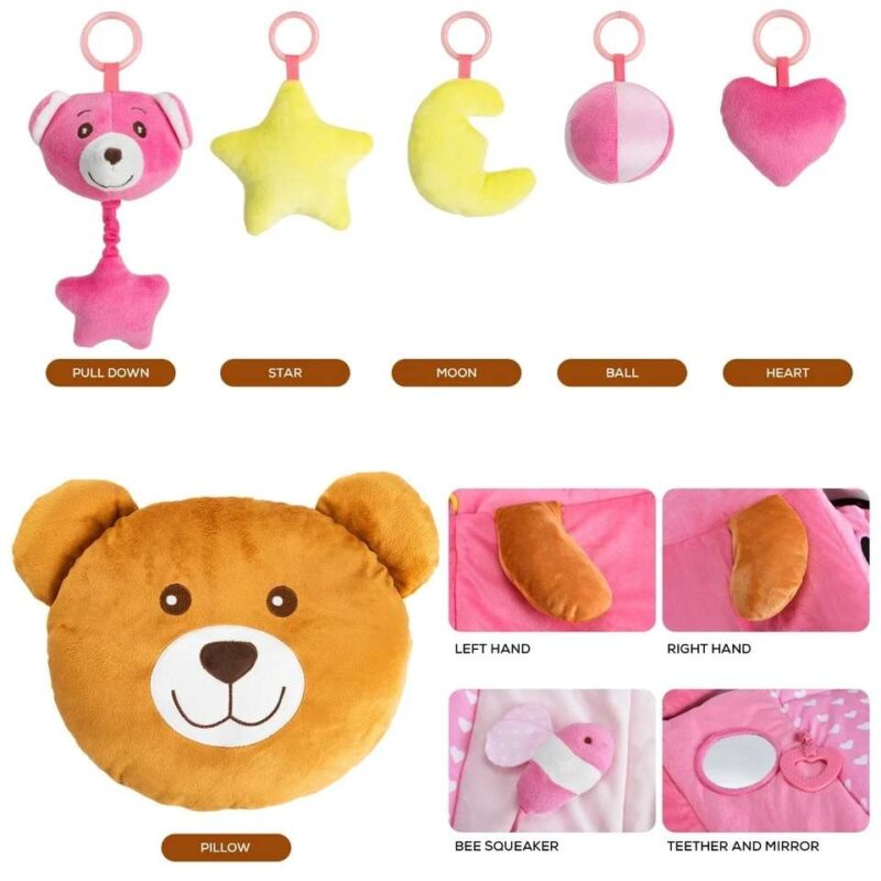 Babys Play Gym Mat with Developmental Toys - Image 7