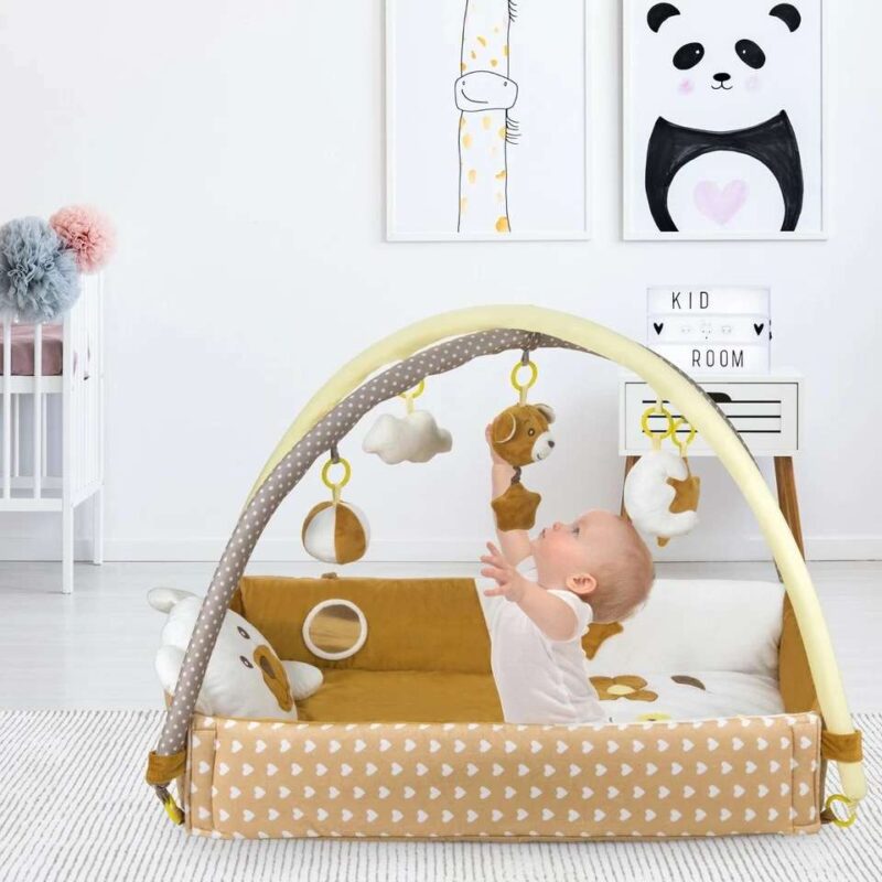 Babys Play Gym Mat with Developmental Toys - Image 2