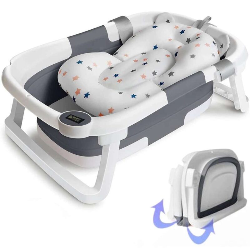 Best Baby Bath Tub with Digital Thermometer - Image 9