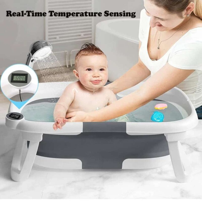 Best Baby Bath Tub with Digital Thermometer - Image 3