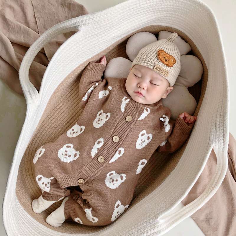 Eco-friendly Baby Changing Basket with Pure Cotton