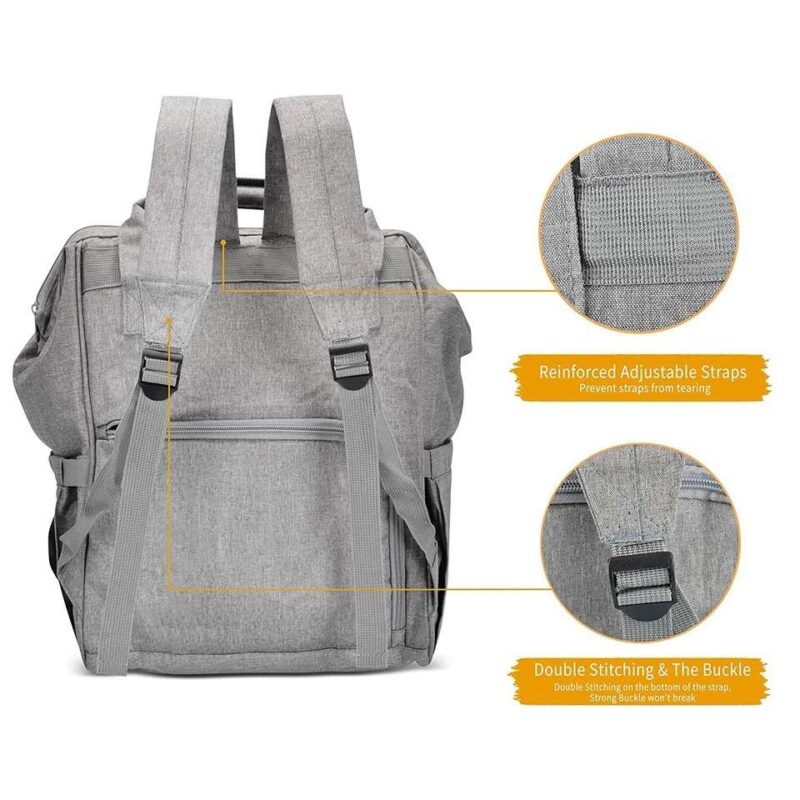 Fashion Baby Diaper Bag Travel Backpack - Image 6