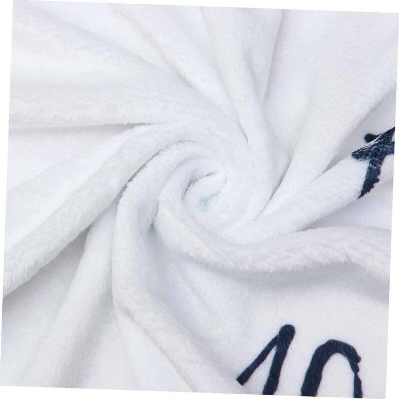 Monthly Milestone Photo Personalized Baby Blankets - Image 4