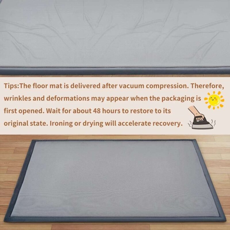 1.4" Infant Play Mat Tummy Time Mat For Kids - Image 6