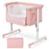 3-in-1 Baby Doll Crib with 5 Adjustable Heights