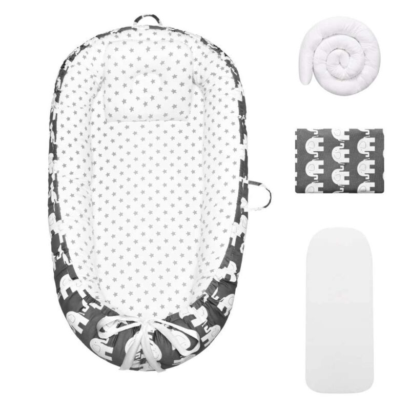 3-in-1 Portable Baby Lounger for Newborn Infant - Image 2