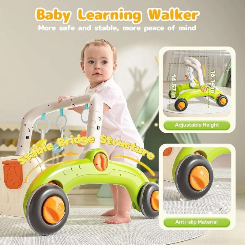 4-in-1 Baby Gym Play Mat with Piano - Image 4
