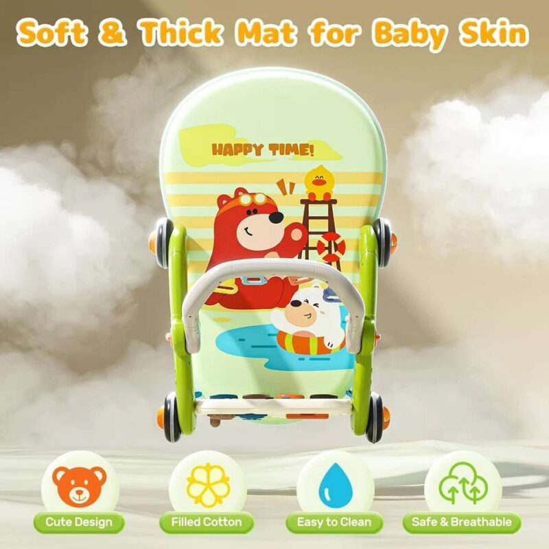4-in-1 Baby Gym Play Mat with Piano - Image 7