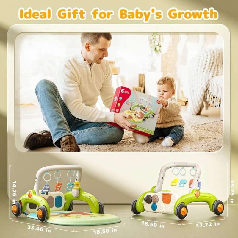 4-in-1 Baby Gym Play Mat with Piano - Image 8