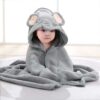 Hooded Bath Towels for Infants with Cartoon