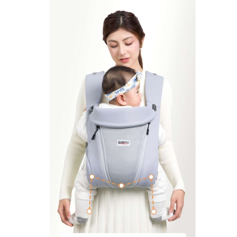 Portable Baby Carrier with Hip Seat - Image 6