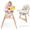 Wooden High Chair Newborn Feeding Chair